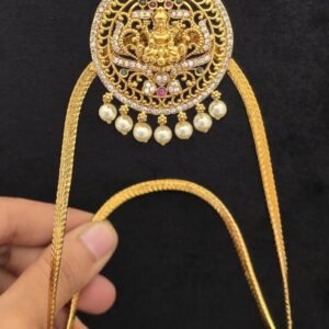 Traditional Goddess Lakshmi Designer Vanki / Bajubandh (Armlet)